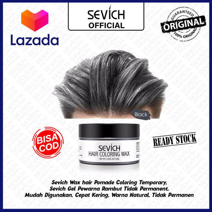 Sevich Original Hair Style Wax Colour Temporer Clay Pomade Gel Minyak