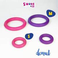 Smore and Co ของเล่นสุนัข Donut ของเล่นทรงห่วงยาง [Rubber Dog Toys]