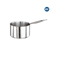 PADERNO Stainless 18/10 Induction Sauce Pan D=20 cm., H=12 cm. 3.8 Ltr.  (Saucepan) หม้อด้าม สแตนเลส 18/10 ขนาด 20 ซม. สูง 12 ซม., 3.8 ลิตร ใช้กับเตาแม่เหล็กไฟฟ้าได้ [GGM™]