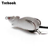 TREHOOK 6.5cm 14g Mouse Soft Lure for Fishing Wobblers Soft Bait Fishing Lures Artificial Bait Frog Silicone Bait Fish Tackle