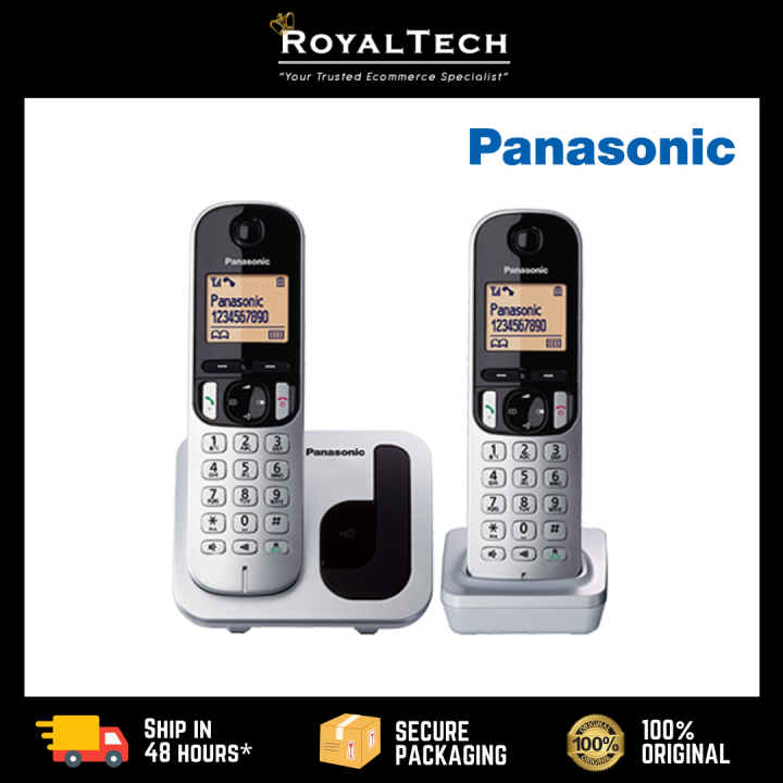 PANASONIC KXTGC212 KXTGC212MLS Digital Cordless Phone with