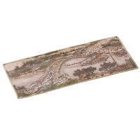 High-Grade Suede Tea Towel Absorbent Thickened Rectangular Non-Fluffy Compound Chinese National Treasure Famous Painting