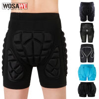 WOSAWE Uni motorcycle shorts Ski Snowboarding Protective Gear Hip Butt Pad Extreme Sports MTB Bike Armor motocross Shorts