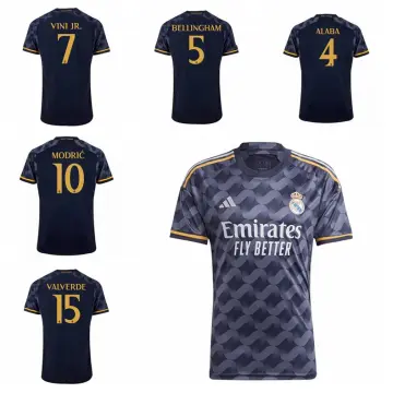 Adidas Real Madrid Away Vini Jr. 7 Shirt 2023-2024 (Pre-Season Printing)