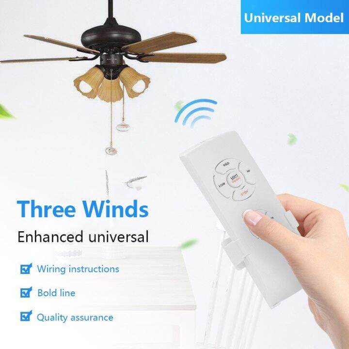 Universal Ceiling Fan Lamp Remote Controller Kit Diy Smart Remote