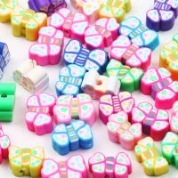 【CW】∏▩  20/50/100pcs Beads Polymer Clay Spacer Loose for Jewelry Making Accessories