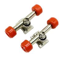 2Pieces Finger Skateboard Deck Bracket Alloy Parts for Mini Finger Board Roller Skate Scooter Model