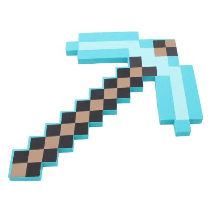 卍 jbt137 Minecraft Toy Model Diamond Foam Sword Ax Shovel Pickaxe ...