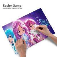 เกมปริศนา Disney Star Darlings จิ๊กซอว์บอร์ดของขวัญ300ชิ้นสำหรับเด็กหญิงและเด็กชาย