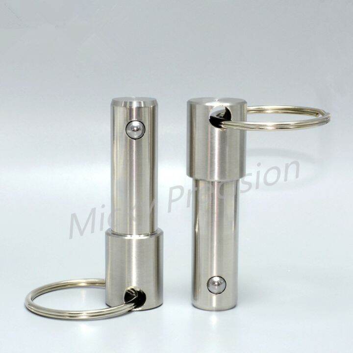 Ball Lock Pin Quick Release Pin Stainless Steel Spring Type Diameter ...