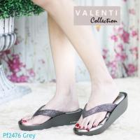 Valenti Collection รองเท้าเพื่อสุขภาพ Health &amp; massage Therapy super soft SOFASHOES รุ่นขายดี นุ่มมาก เบา ใส่สบาย รุ่น PF2476 Grey (สีเทา)