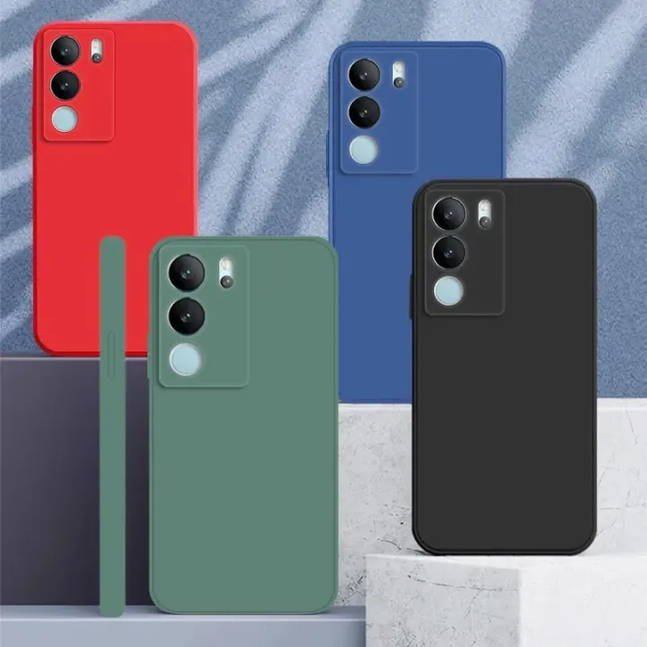 softcase-สำหรับ-vivo-v29-pro-5g-2023-v27-v27e-กรอบสี่เหลี่ยมซิลิโคนนิ่มกันกระแทกคลุมทั้งหมดปกป้องเลนส์กล้อง