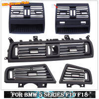 LHD RHD ขวาพวงมาลัยรถยนต์โครเมี่ยมระบายอากาศกระจังหน้าปกแผงสำหรับ BMW 5 Series F10 F11 F18 520 525 528 530 535