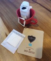 Drip Coffee กาแฟคั่วบด บรรจุกระดาษกรองสำเร็จรูป พร้อมชง 1 ซอง/กล่อง (10กรัม).