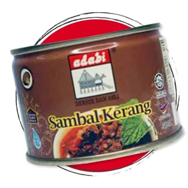 🌶🌶 [READY STOCK] ADABI SAMBAL KERANG DALAM TIN 160g 🌶🌶 Lazada