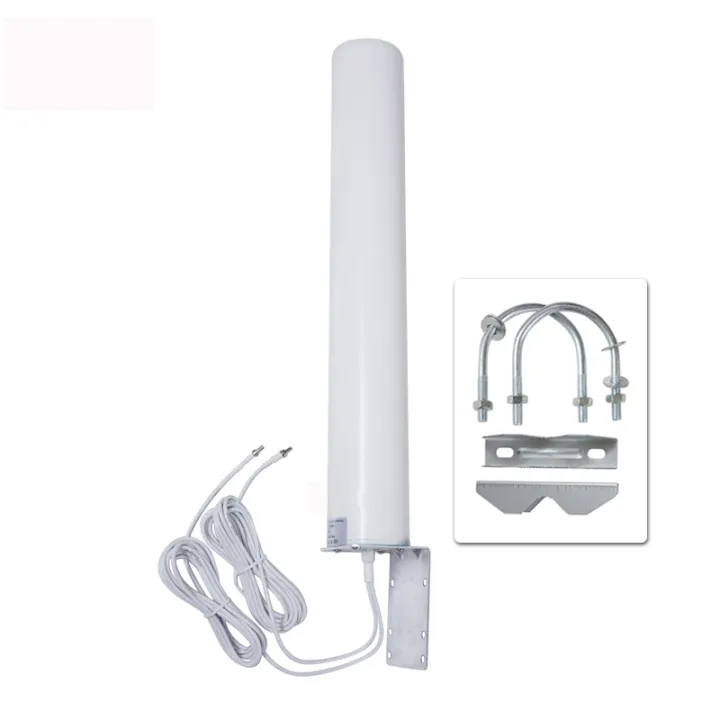 Outdoor Base Station Wifi Antennas 5km 18dbi Omni Crc9 Ts9 Sma 2x2 Mimo Lte 4g Antenna Lazada