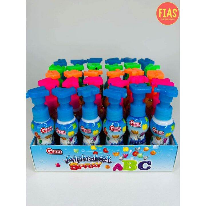 30 Pieces Alphabet Fruit Spray Candy Lazada PH
