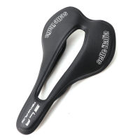 Selle Italia อานจักรยานเสือภูเขากว้าง145มม.,อานจักรยานเสือหมอบหนัง PU สวมใส่สบาย