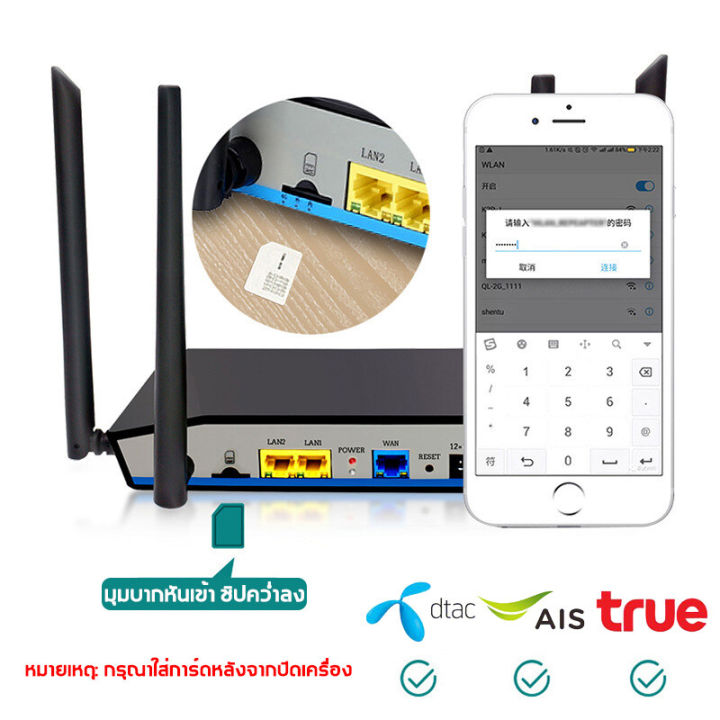 อินเทอร์เน็ตเร็วกว่าจรวด-เราเตอร์-wifiใสซิม-5g-พร้อมกัน-64-users-wireless-router-รองรับ-ทุกเครือข่าย-7200mbps-ใช้ได้กับซิมทุกเครือข่าย-เสียบใช้เลย-ไม่ติดตั้ง-ใส่ซิมใช้ได้ทันที-เราเตอร์ใส่ซิม-ราวเตอร์ใ