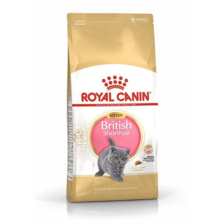 royal-canin-kitten-british-shorthair-cat-food-อาหารแมว-สูตรลูกแมว-ขนาด-400-ก