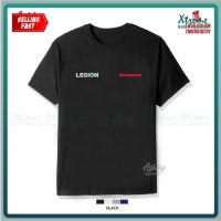 ~ เสื้อยืดลําลอง ผ้าฝ้าย แขนสั้น คอกลม ปักลาย Lenovo Legion ThinkPad เหมาะกับการเล่นโยคะ แล็ปท็อป พีซี มอนิเตอร์ แฟชั่นสําหรับสตรี