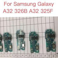 1ชิ้นบอร์ดอุปกรณ์ชาร์จพอร์ตยูเอสบีออริจินอลใหม่เหมาะสำหรับ A32 Samsung Galaxy/A32 5G ชิ้นส่วนซ่อมเฟล็กซ์พอร์ตแท่นชาร์จ USB