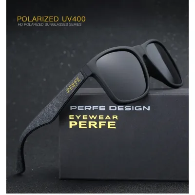 PERFE แว่นตากันแดดตัดแสง UV 400% แถมฟรี Boxset ครบชุด อุปกรณ์ 7 ชิ้น