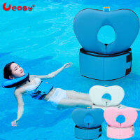 Ueasy Swimming Neck Ring Swimming Pool Float Collar Safty Heart Shape Aid Circle Lap With Bubble Belt fitness equipment