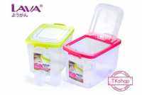 LAVA Rice Bucket With Roller/Bekas Beras Dengan Roda