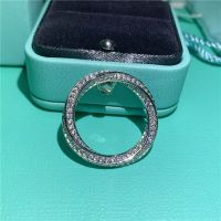 infinity ring S925 Sterling Silver Micro pave Moissanite Engagement Wedding Band Rings for women Party Jewelry