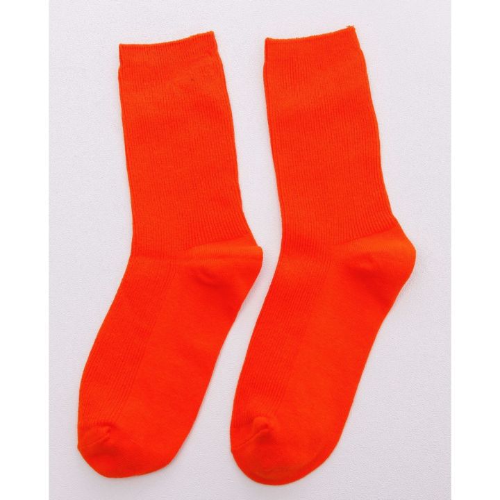 fashion-socks-middle-ankle-solid-color