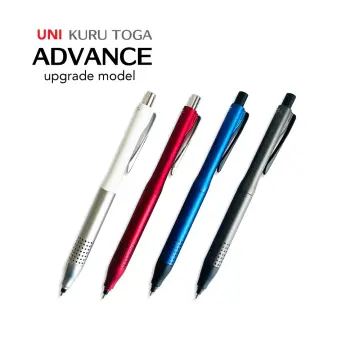 Uni Kuru Toga Advance Upgrade Model Mechanical Pencil - 0.5 mm - Red