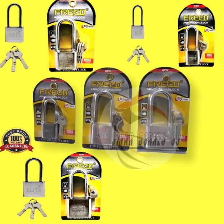 Gembok Security Ring Panjang Ukuran 30mm 40mm 50mm Lazada Indonesia