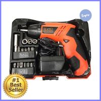 ชุดสว่านไขควง BLACK&amp;DECKER KC4815KA15-B1 4.8โวลต์ELECTRIC SCREWDRIVER SET BLACK&amp;DECKER KC4815KA15-B1 4.8V **คุ้มที่สุดแล้วจ้า**