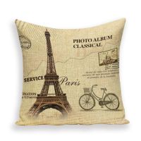 English Flag Pillow Cover London Vintage Cushions Case Decorative Custom Tower Linen British Guard Home Decor Bed Cushion Cases