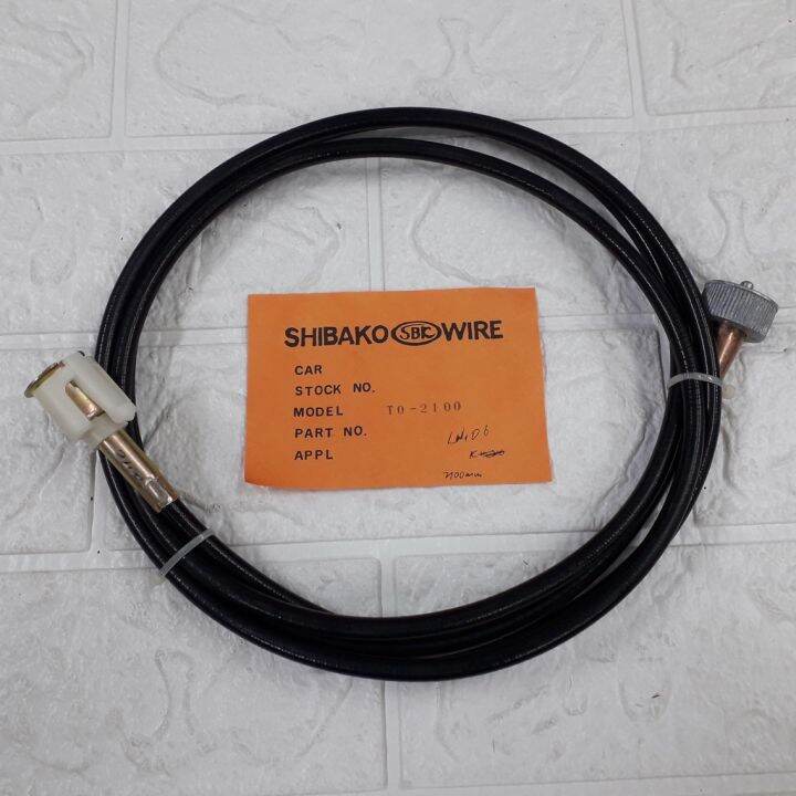 (1PCS SHIBAKO TO2100) (210cm lenght) SPEEDO METER CABLE FOR TOYOTA HILUX LN106 (MADE IN JAPAN