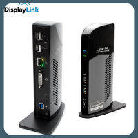 USB Displaylink 3.0แท่นวางมือถือ USB 3.0ด็อค USB วิดีโอ USB 3.0เป็น HDMI DVI VGA แปลงสำหรับ Apple Mac OS,Win 11/Win 10