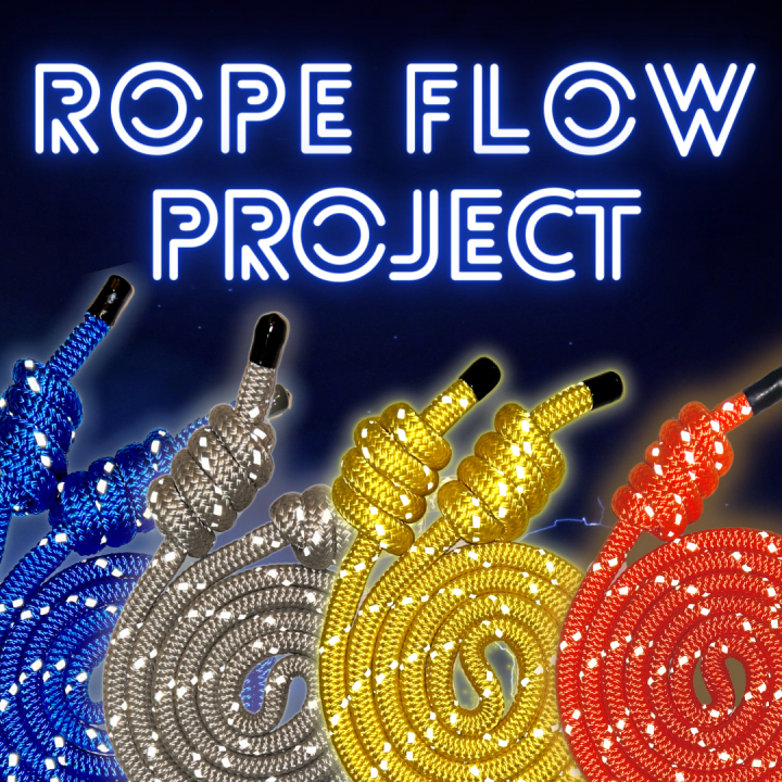 ELEKTRA 2.0 Premium Heavy Reflective Flow Rope 550 grams Rope Flow