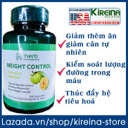 Viên uống giảm cân kiểm soát lượng đường trong máu Herb Weight Control 60