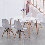 Bộ bàn ăn eames 4 ghế