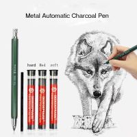 4mm Mechanical Pencil Sketch Drawing Art Pencil Automatic Charcoal Pencils For Students Kids Gift Stationery Supplies