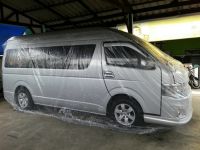 ถุงคลุมรถ ผ้าคลุมรถพลาสติกใสแบบหนาพิเศษ SizeXL [คลุมรถตู้ Commuter , Alphard , Kia Grandcanival , ]