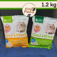 [Jolly] ทรายเย็นรองกรง 1.2 กิโลกรัม (ขนาดเล็ก) สำหรับสัตว์เลี้ยง Cool and Fresh - Bedding Sand (JP265-JP266)