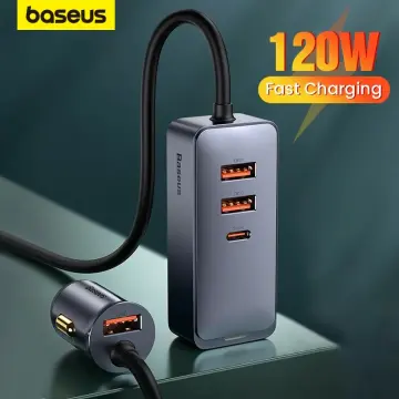 WOTOBE USB C Auto Ladegerät 120W, QC5 PD 100W PPS 65W45W 30W QC 3,0 18W