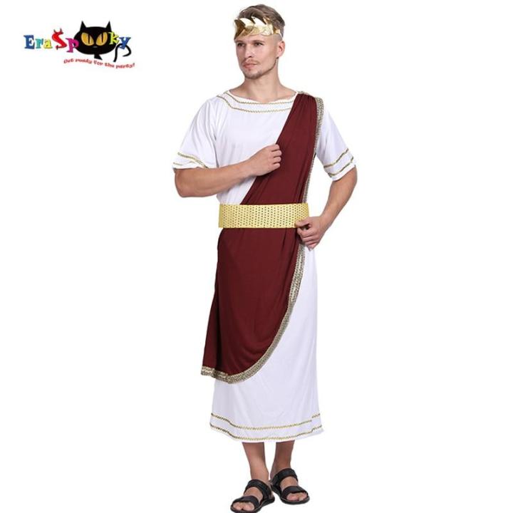 Eraspooky Ancient Greek Men Roman Toga Caesar Party Costume | Lazada PH