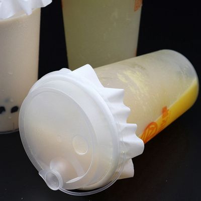 ”【；【-= 1500X Round Shape Leak Proof Paper Film Coffee Spill Proof Gasket Leak Proof Paper Films,Disposable Sealing Film 13Cm