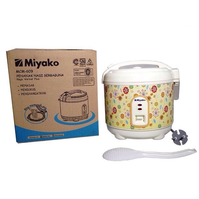 Magic Com Kecil Liter Miyako Mcm Rice Cooker Mini Setengah