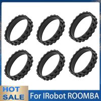 ยางล้อผิวยางสำหรับ IROBOT ROOMBA I7 I7บวก E5 E6 E7 500 600 700 800 900ชุด S9 S9 + ชิ้นส่วนเครื่องดูดฝุ่น