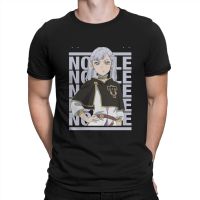 Noelle Silva ManS Tshirt Black Clover Anime Crewneck Short Sleeve T Shirt Funny Top Quality Birthday Gifts 【Size S-4XL-5XL-6XL】