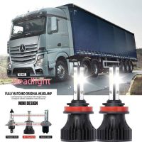 For Mercedes-Benz Actros MP4/MP5 2011-2023 ไฟหน้า LED LAI 40w 6000k แสงสีขาว สําหรับรถยนต์